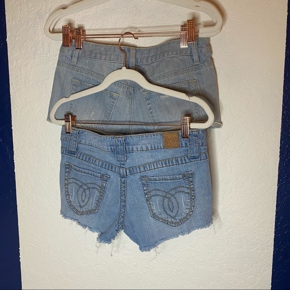 SHORTS, Jean, Cut Off 2 Pair - Picture 3 of 8